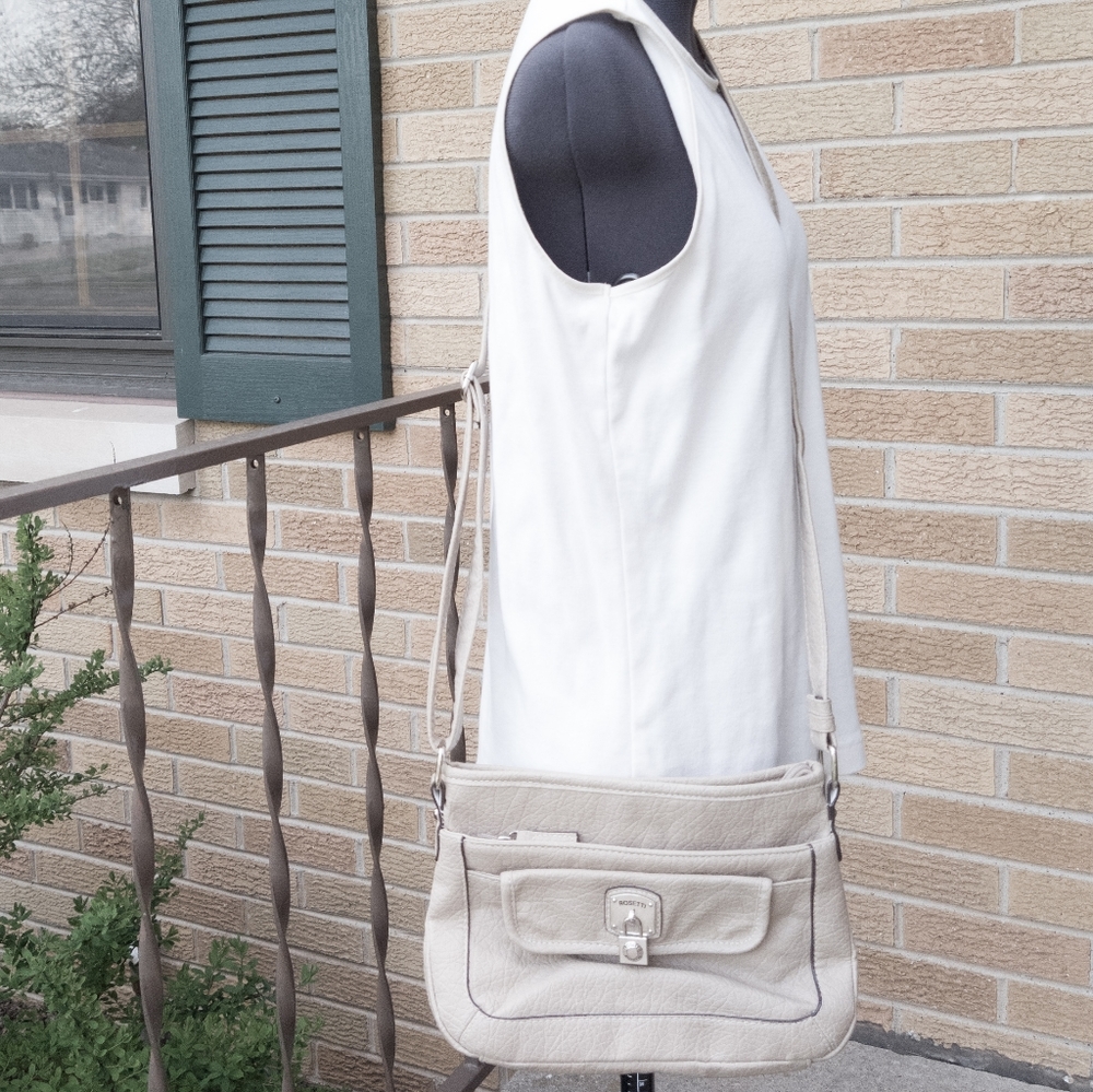 Rosetti tan crossbody / shoulder bag